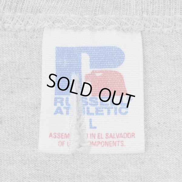 画像3: 80-90's New York Yankees ロゴ刺繍Tシャツ “Old Russell Body” (3)