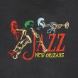 画像2: 00's JAZZ NEW ORLEANS ロゴ刺繍Tシャツ (2)