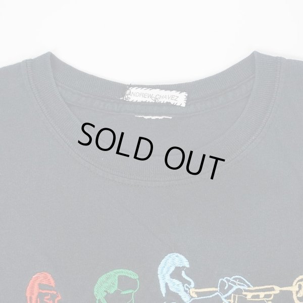 画像3: 00's JAZZ NEW ORLEANS ロゴ刺繍Tシャツ (3)