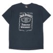 画像1: 00's JACK DANIEL'S ロゴプリントTシャツ (1)