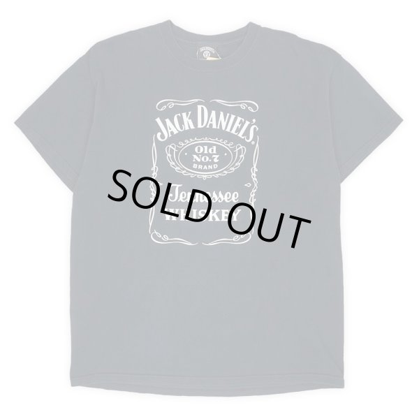 画像1: 00's JACK DANIEL'S ロゴプリントTシャツ (1)