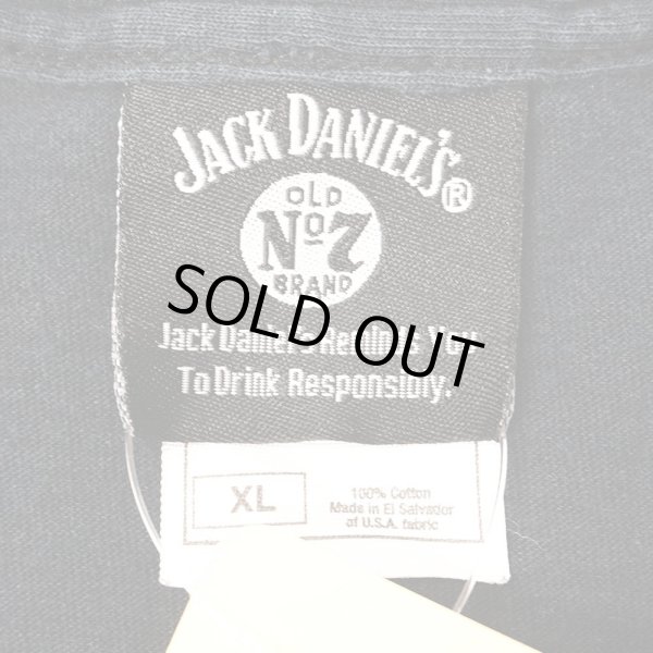 画像2: 00's JACK DANIEL'S ロゴプリントTシャツ (2)