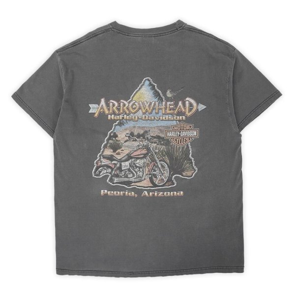 画像2: 00's HARLEY-DAVIDSON 両面プリントTシャツ (2)