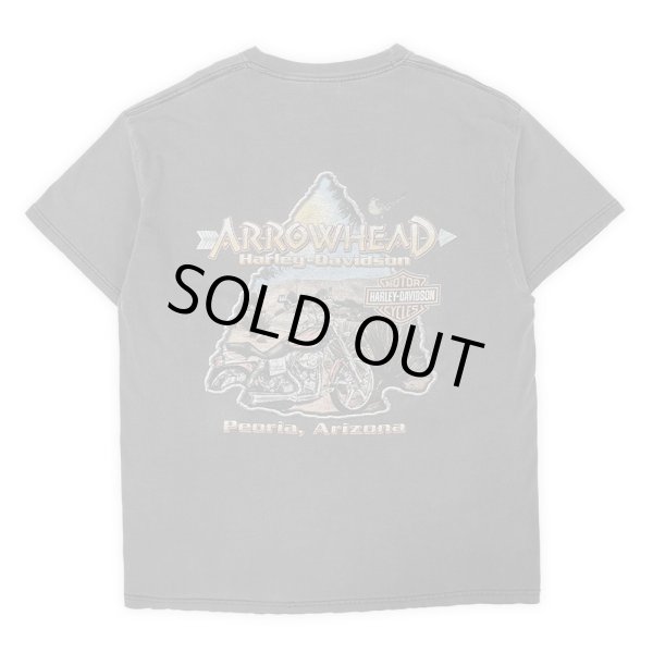 画像2: 00's HARLEY-DAVIDSON 両面プリントTシャツ (2)