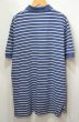 画像2: 00's POLO Ralph Lauren ボーダー柄 S/S ポロシャツ (2)