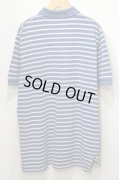 画像2: 00's POLO Ralph Lauren ボーダー柄 S/S ポロシャツ (2)