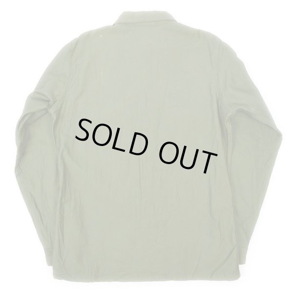 画像2: 70's US.ARMY コットンサテン ユーティリティーシャツ (2)