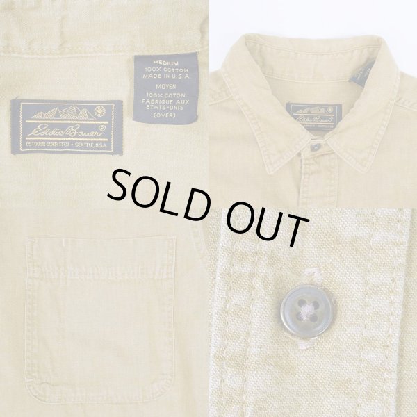 画像3: 80's Eddie Bauer S/S シャンブレーシャツ “MADE IN USA” (3)