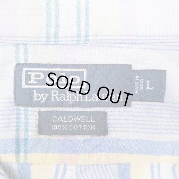 画像3: 90's Polo Ralph Lauren L/S オープンカラーシャツ "CALDWELL" (3)
