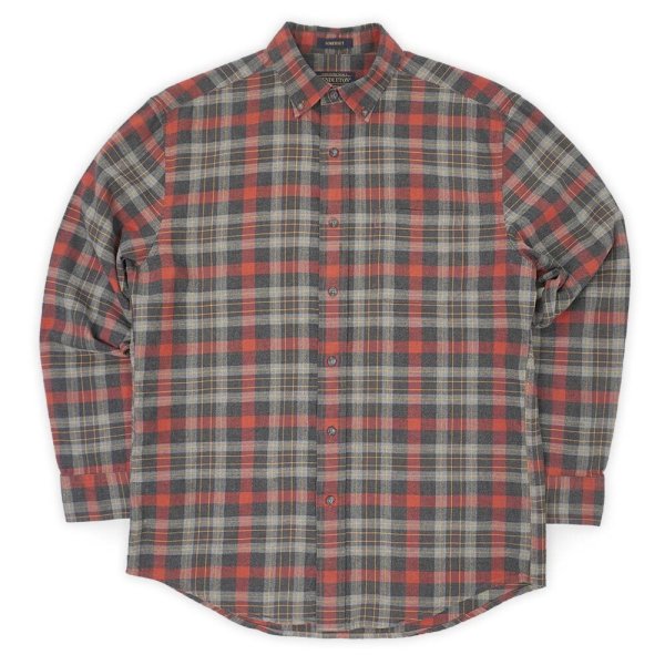 画像1: 00's PENDLETON フランネル ボタンダウンシャツ "SOMERSET" (1)