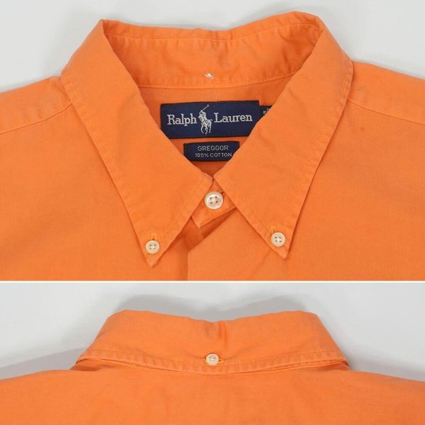 画像3: 90's Polo Ralph Lauren S/S ボタンダウンシャツ "GREGGOR" (3)