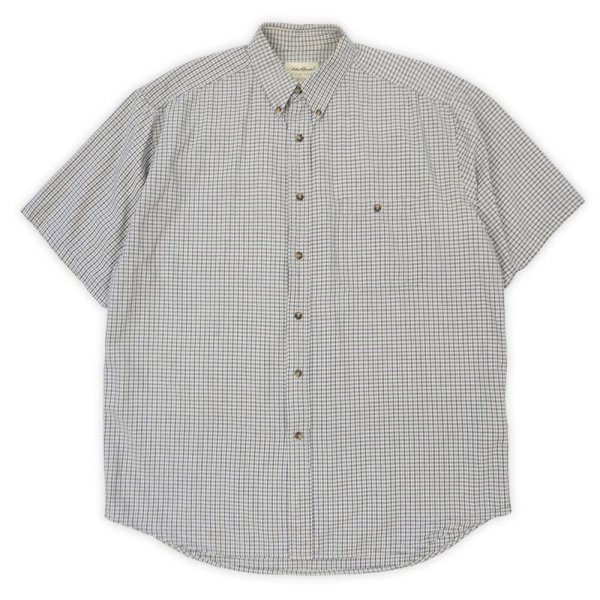 画像1: Early 00's Eddie Bauer S/S ボタンダウンシャツ (1)