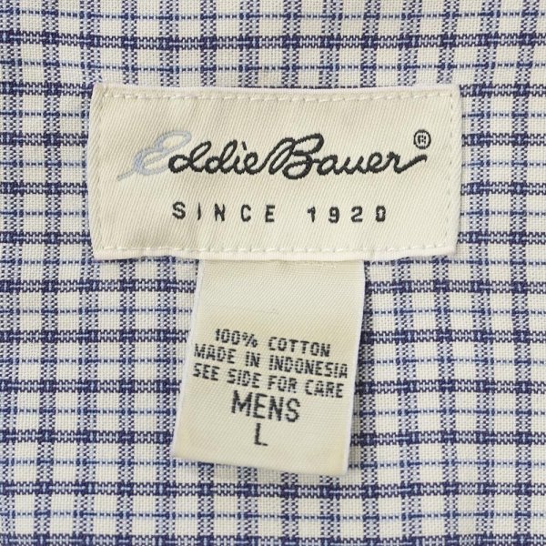 画像2: Early 00's Eddie Bauer S/S ボタンダウンシャツ (2)