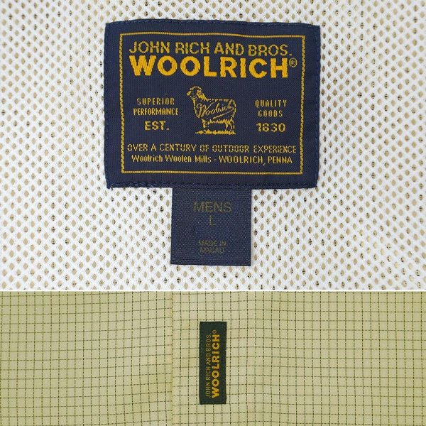画像2: 90-00's WOOLRICH グラフチェック柄 フィールドシャツ (2)