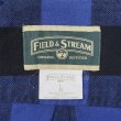 画像2: 00's FIELD & STREAM ブロックチェック柄 ヘビーネルシャツ (2)