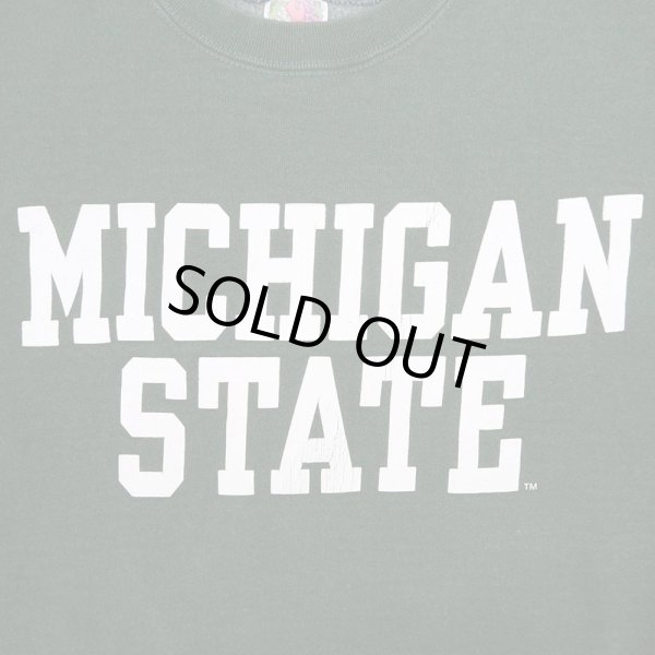 画像3: 90's Fruit of the Loom カレッジプリント スウェット “MICHIGAN STATE” (3)