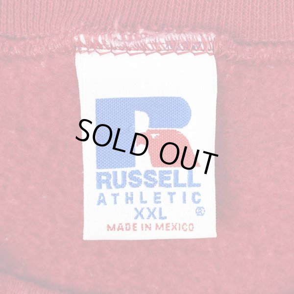 画像2: 90's RUSSELL カレッジプリント スウェット (2)
