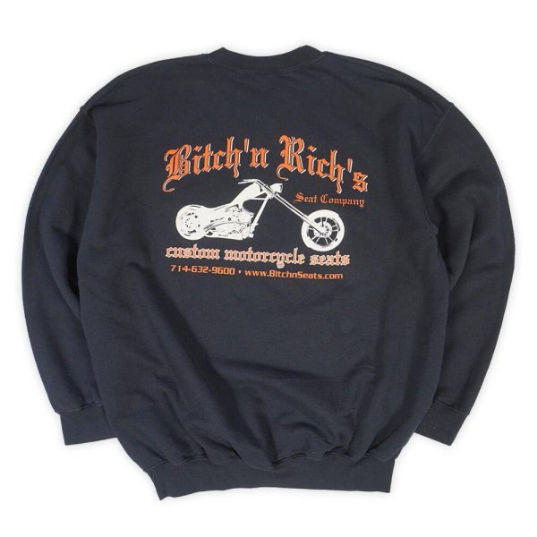 画像1: 00's Bitch'n Seat Company 両面プリントスウェット (1)