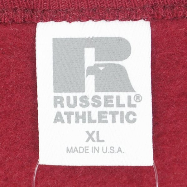 画像2: 90's RUSSELL 前V ブランクスウェット "MADE IN USA" (2)