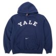 画像1: 00's NIKE カレッジロゴ スウェットパーカー “YALE” (1)