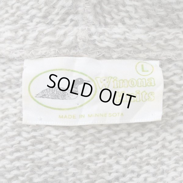 画像2: 80-90's Winona Knits ウールニットパーカー “MADE IN USA” (2)