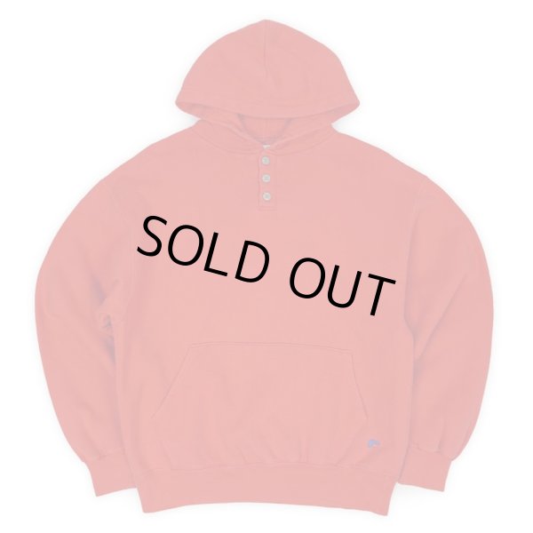 画像1: 90's RUSSELL ヘンリーネック スウェットパーカー "MADE IN USA" (1)