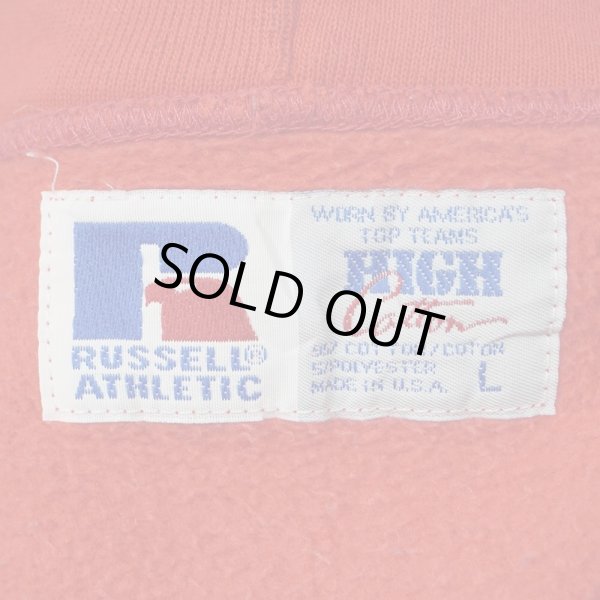 画像2: 90's RUSSELL ヘンリーネック スウェットパーカー "MADE IN USA" (2)