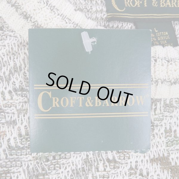 画像3: 00's CROFT&BARROW コットンニット "MADE IN ITALY / DEADSTOCK" (3)
