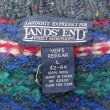 画像2: 90's LANDS’ END ネイティブ柄 ウールニット “HAND KNIT” (2)