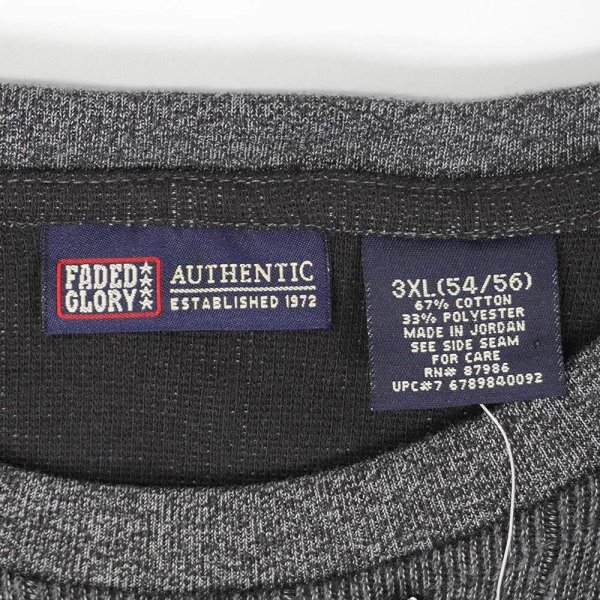 画像2: Early 00's FADED GLORY L/S ニットソー "3XL / DEADSTOCK" (2)