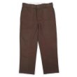 画像1: 90's Dickies 874 ワークパンツ "MADE IN USA / BROWN" (1)