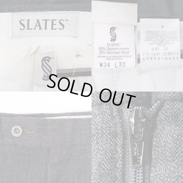 画像3: 90's Levi’s SLATES 3タック スラックス (3)