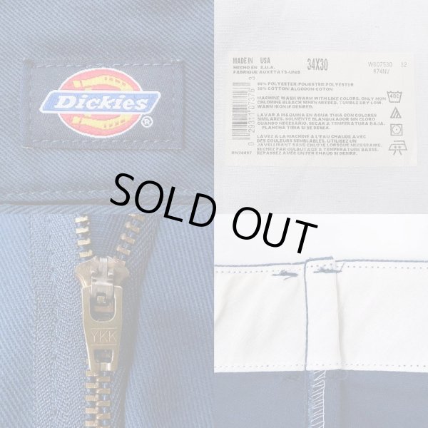 画像3: 90's Dickies 874 ワークパンツ "MADE IN USA / NAVY" (3)