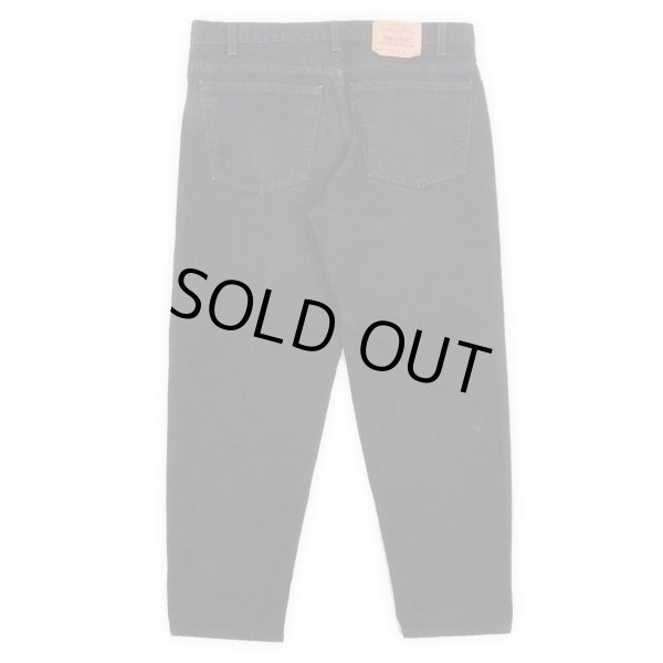 画像2: Early 90's Levi's 550 ブラックデニムパンツ “MADE IN USA / W38 L30” (2)