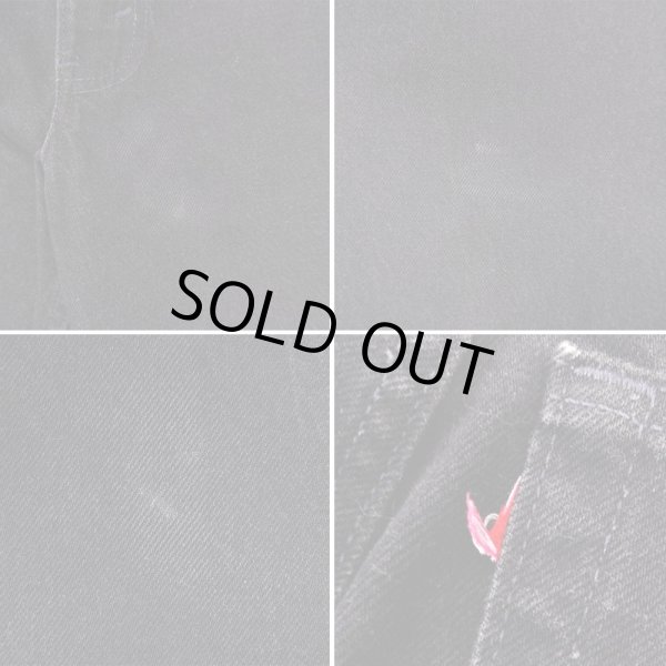 画像4: Early 90's Levi's 550 ブラックデニムパンツ “MADE IN USA / W38 L30” (4)