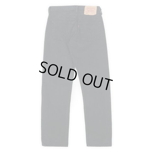 画像2: Early 00's Euro Levi's 501 ブラックデニムパンツ “W28 L32” (2)