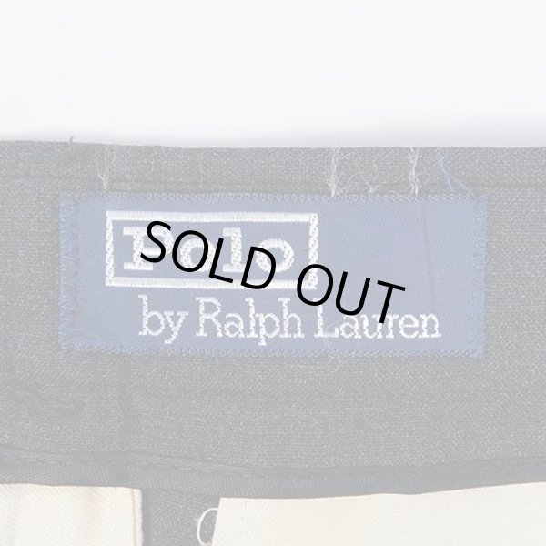 画像3: Early 90's Polo Ralph Lauren 2タック ウールスラックス (3)