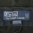 画像3: 90's Polo Ralph Lauren 2タック チノトラウザー "ANDREW PANT / BLACK" (3)