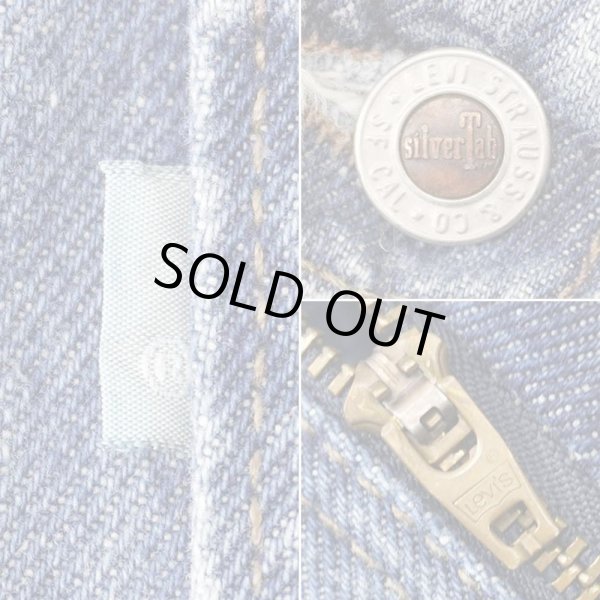 画像5: 90's Levi's SilverTab デニムパンツ "MADE IN USA / BAGGY MEGA WIDE LEG / W38 L30" (5)