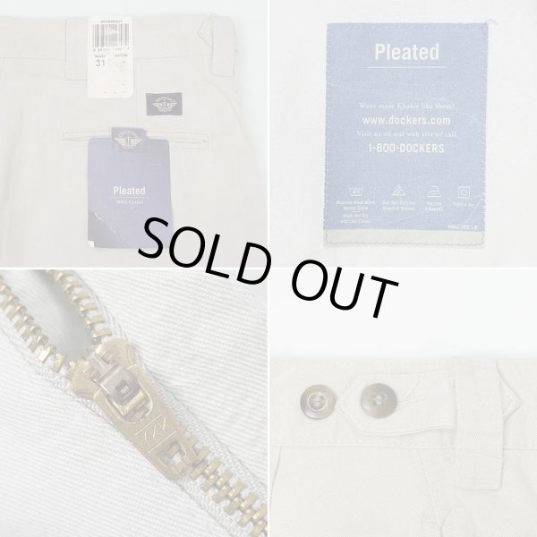 画像4: 90's DOCKERS 2タック チノショーツ “DEADSTOCK” (4)