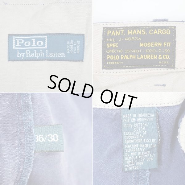 画像3: 00's Polo Ralph Lauren 6ポケット カーゴパンツ (3)