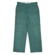 画像1: 80's Dickies 874 ワークパンツ "MADE IN USA / LINCOLN GREEN / W33 L28" (1)