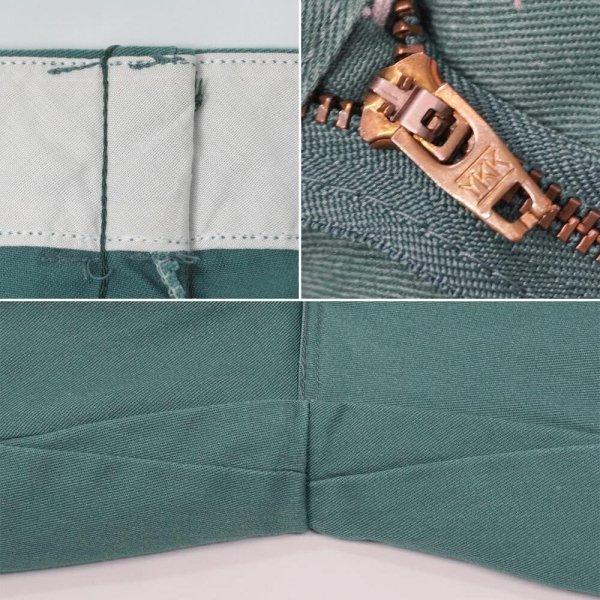 画像4: 80's Dickies 874 ワークパンツ "MADE IN USA / LINCOLN GREEN / W33 L28" (4)