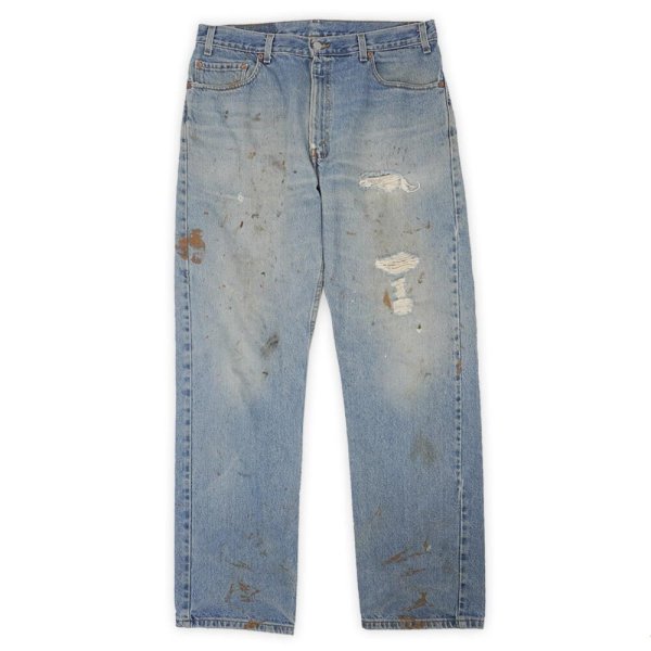 画像1: Early 00's Levi's 505 デニムパンツ "W36 L32" (1)