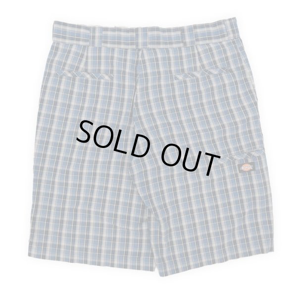 画像2: 00's Dickies チェック柄 ワークショーツ (2)
