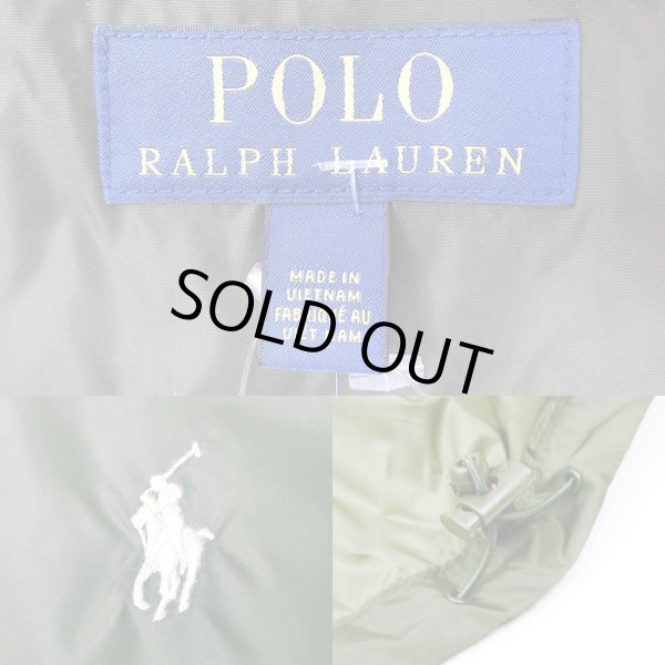 画像3: 日本未発売 Polo Ralph Lauren ナイロンジャケット “OLIVE” (3)
