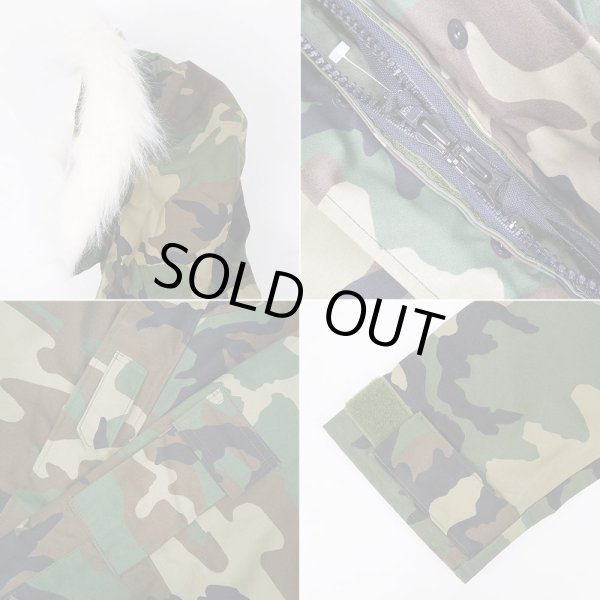 画像4: 00's US.ARMY ECWCS ウッドランドカモ柄 GORE-TEX PARKA "SMALL-SHORT / DEADSTOCK" (4)
