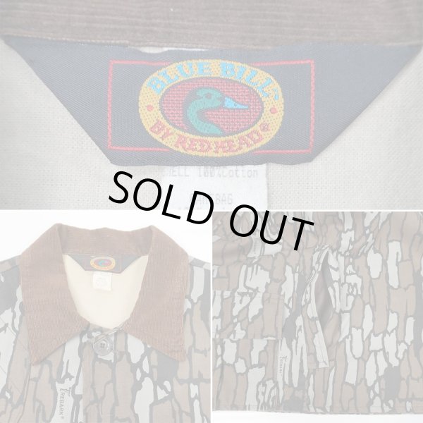 画像3: 90's BLUE BILL BY RED HEAD トレバークカモ柄 ハンティングジャケット "MADE IN USA" (3)