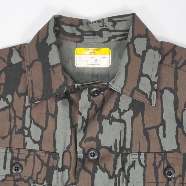 画像3: 80's CALIFORNIA BRAND トレバークカモ柄 シャツジャケット "MADE IN USA / DEADSTOCK" (3)