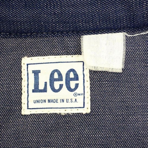 画像2: 70's Lee 91-B デニムジャケット "MADE IN USA" (2)